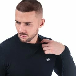 Men's Weekend Offender Silver Cotton Knit in Navy - Blue 11 Men's Weekend Offender Silver Cotton Knit in Navy - Blue -Goodwin Smith woskw501n navy 3